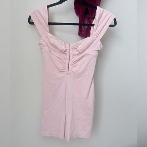 URBAN OUTFITTERS PINK BODYSUIT/ ROMPER